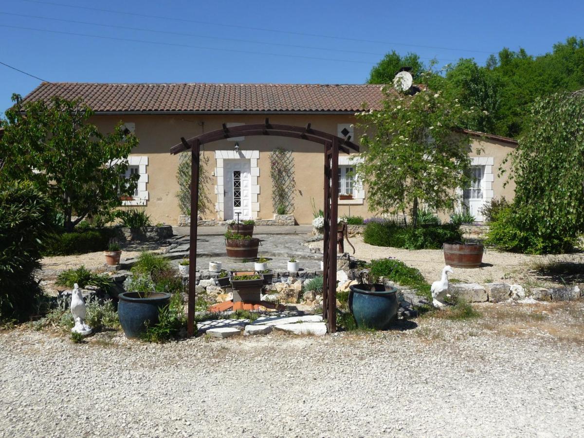 Bed and Breakfast Les Tuileries Ponteyraud Exterior foto